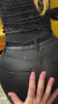 Beautiful Leather Ass