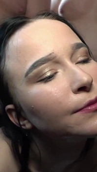 Young Sweetie Plum Wrecked by Older Men Gangbang
