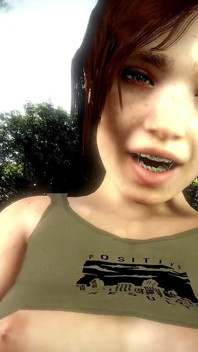 Ellie biniyor lara crofts göbek bulger futa yarak / bonus Ellie'nin kesintisiz boşalma sahnesi
