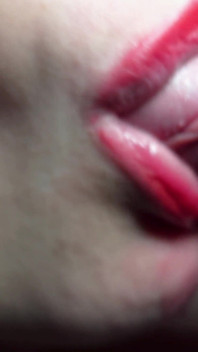 Close up: bibir merah sensual bikin kontolmu berurat muncrat di mulut! Asmr nyepong kontol asli dan ceroboh terbaik