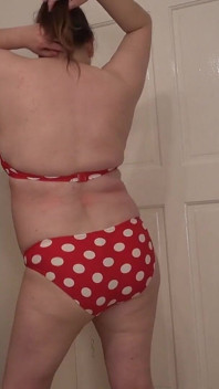 Red Bikini Striptease