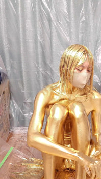 Gold Body Paint