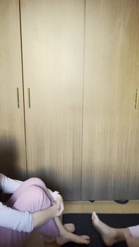 Lotta Lesbica Femminile a Piedi