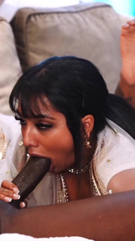 Giant Cock for Indian Yasmina Khan