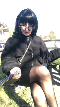 Andreina a Sissy Exposed in the Park