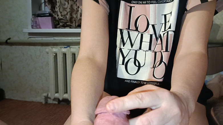 OniSoi: Amateur, Schwanz Wichsen, Nahaufnahme