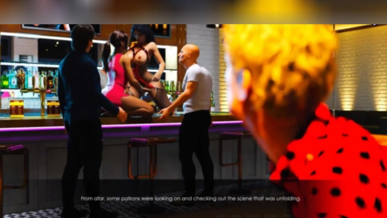 3DXXXTEEN2 Cartoon: Anna a Emily trénují jako děvky v baru. 3D porno kreslený...