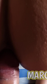 Nadržený chlap ošukal svou velkou sexy manželku - creampie do kundičky