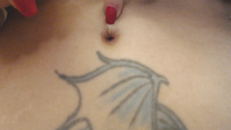 Abby Anna: Przycisk pępka brzuch grać super zbliżenie