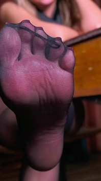 My Nylon Feet - Your Big Weakness