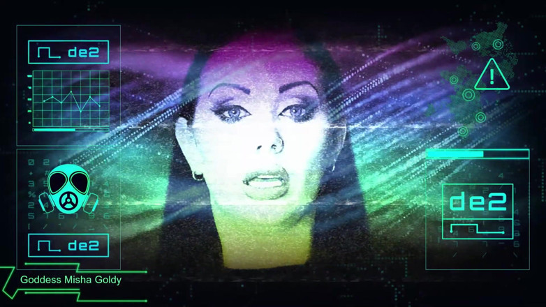 Goddess Misha Goldy: Virus som omprogrammer dig till en beroende kuk som mjölkar...