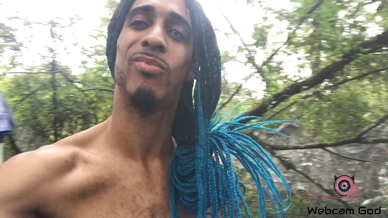 Arthur Eden aka Webcam God: Утренняя мастурбация с матерью-природой