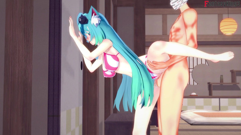 Fantasy king: Mint-sex in ihrem bikini - Neverness to everness (NTE)