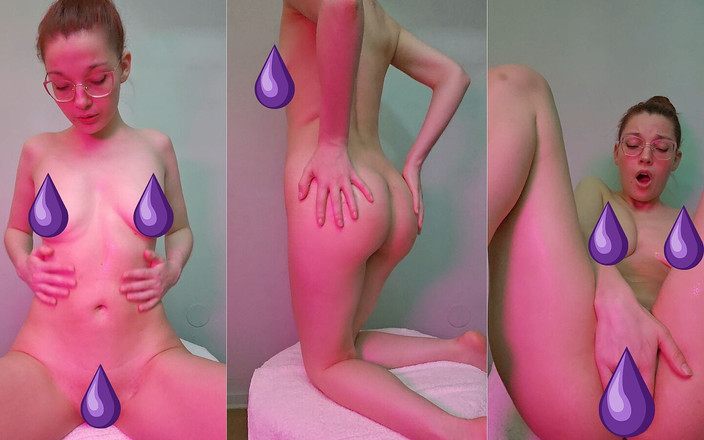 petitesubkitten: Intenzivní orgasmus po naolejování