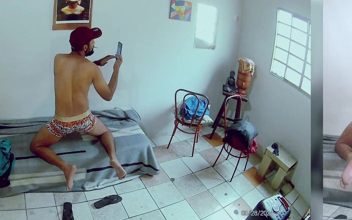 Hairy stink male: Três cams para mim