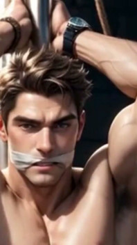 Sexy Němec tvrdě stříká v intenzivním svazovacím gangbangu ve starověkém Římě. Yaoi 3D Hentai animace.