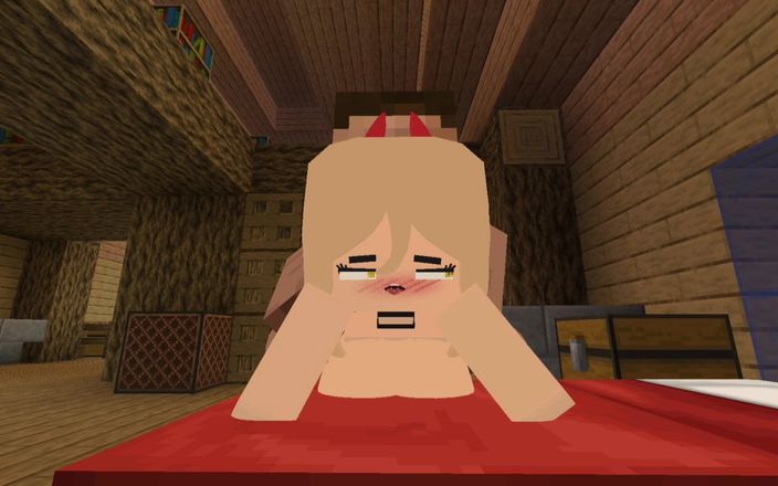 Manor Cookie: Jenny mod Minecraft götten testereli adamdan sikişiyor