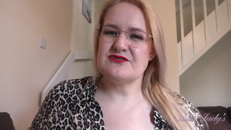 Aunt Judy's: Auntjudys - Twój cycata BBW seksuolog Becky ssie twojego kutasa