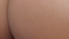I splash my hot cum on the face of this horny slut in high heels with perfect tits and tight pussy