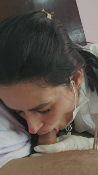 Student Is Seen by the University Nurse.