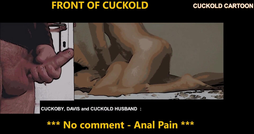 Cuckoby: Kartun cuckold : dubur di hadapan suami