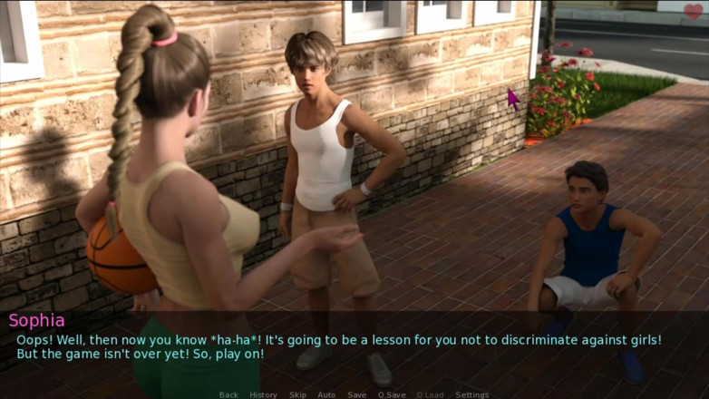 Visual Novels: A wife and stepmother part 33