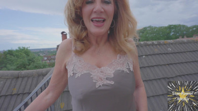 Star Power Media: Cheating Wife Roof Quickie and Post-wedding Fuck