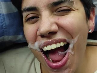 TheArtOfCum: Joc triplu cu spermă în pat