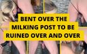 Mistress BJQueen: Böjd över mjölkningsposten för att förstöras om och om igen