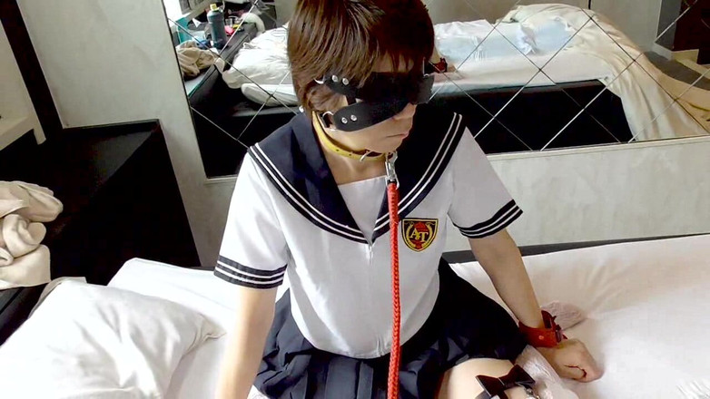 hiro_mayu_couple_jp: Mayu Nº63, Deepthroat, Calcinha Listrada, Roupas De Marinheiro, Cauda Anal,