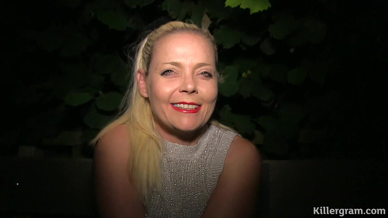Killergram: Sexy Blonde MILF Is a Cock Addicted Whore Who Loves...