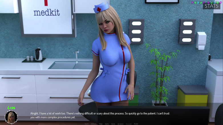 Porny Games: Cure speciali mediche di 10ki - sessione anale dello studio medico 2