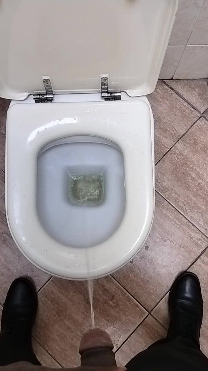 Blackcock83: Fare pipì in bagno