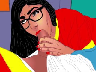 Back Alley Toonz: La apuesta de culo de burbuja perfecta de Mia y...