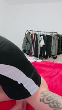 Chav lad britânico Chav Wank ejaculação