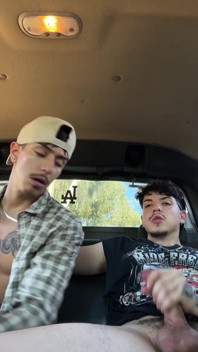 Große Spermaladung! Ich Lutsche Meine Dl Homie Car Spaß Hardcore Schwul