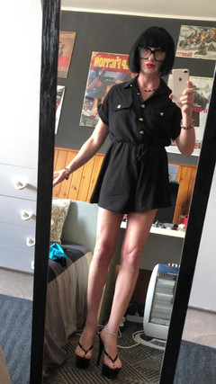 Andreina Naty: Test sissy outfitu