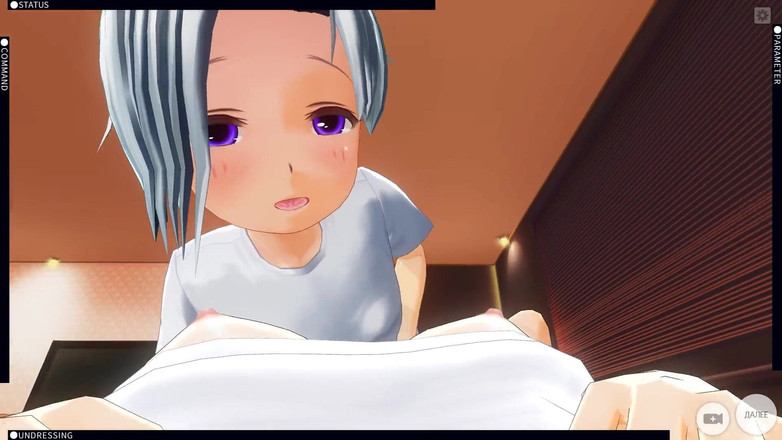 H3DC: 3D hentai lesbické nevlastní sestry šukají po škole