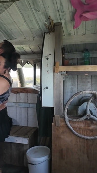 BBW-fischfrau, fängt und trägt ihren dünnen mann - lift &carry, bondage, sex