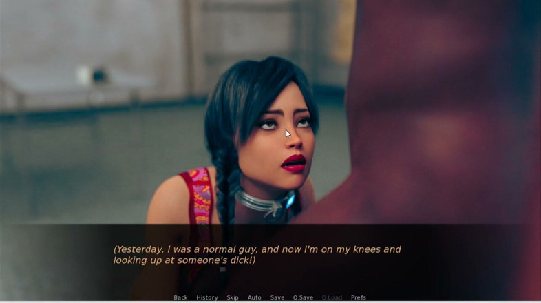 XXX Games Bunk - Trans: The Obey - Gameplay - Roleplay - Sissy Gives Blowjob - Humilated for Small...