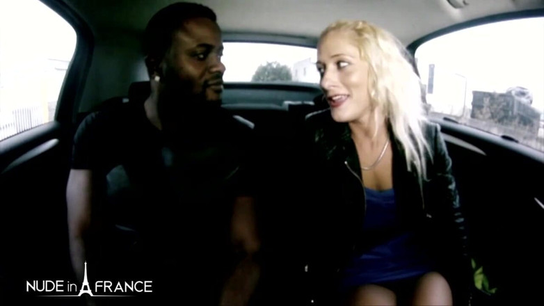 Nude in France: She wanted some black meat as a fantasy and discovers...
