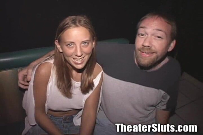 Theater Sluts: Happy Krysta Fake Tit Lispy Bitch Blowbang Circle Jerking Porno...