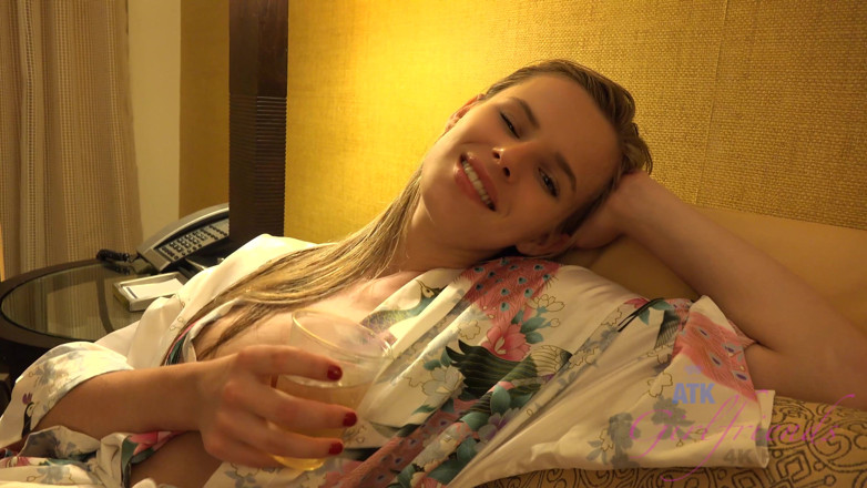 ATK Fans (Girlfriends): Jillian looks so sexy in her silky robe ready to...