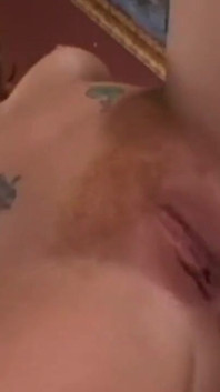The slut calls two of her friends to get her every hole fucked