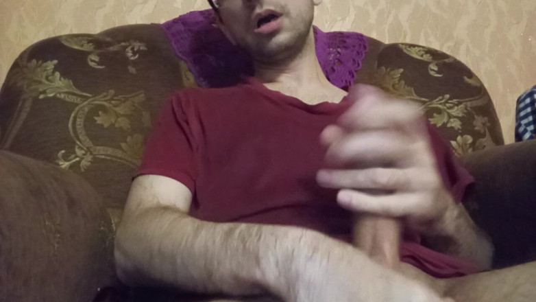Alex Metallov: Hombre heterosexual cachondo sacudiendo una gran polla Solo masculino la...