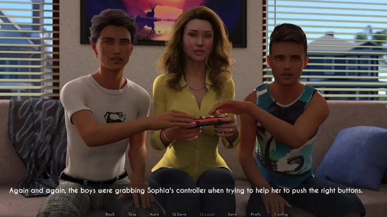 Johannes Gaming: Chłopcy rozerwali otwartą koszulę Sophia