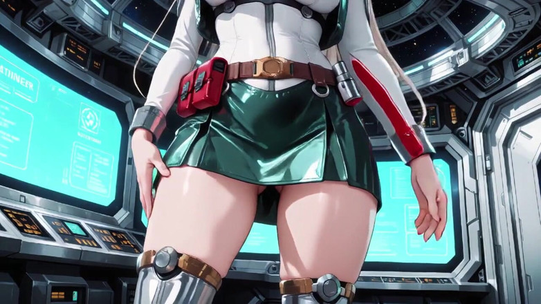 Tay Swift X: Momentos privados dentro da nave futurista onde seu uniforme branco é...