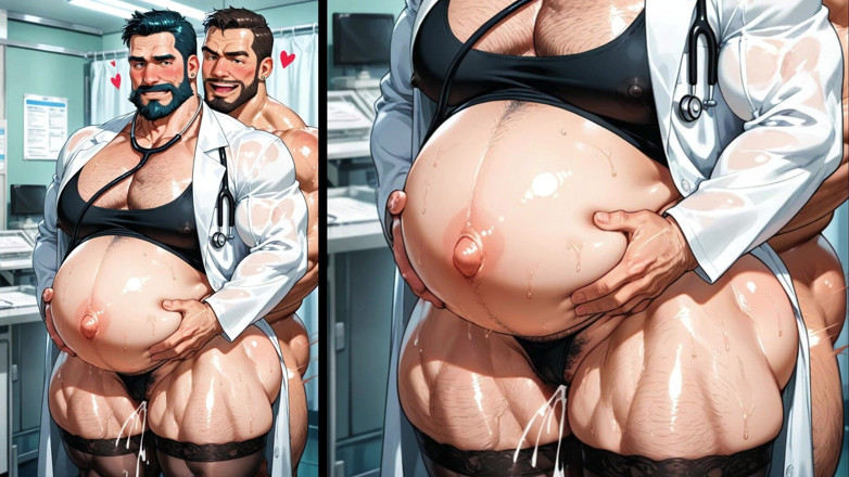Trans-Men FTM Hentai: Ftm - Putas Gordas Y Embarazadas Hacen Una Sesión De Fotos...
