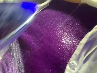 Wetting My Clothes While Jerking and Cum in Bathroom... Wetlook in Clothes. Transgirl Wet Clothes Cum with Shower...