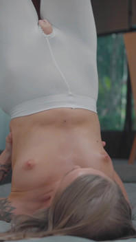 Teen Naked Yoga and Fuck Horny Holes